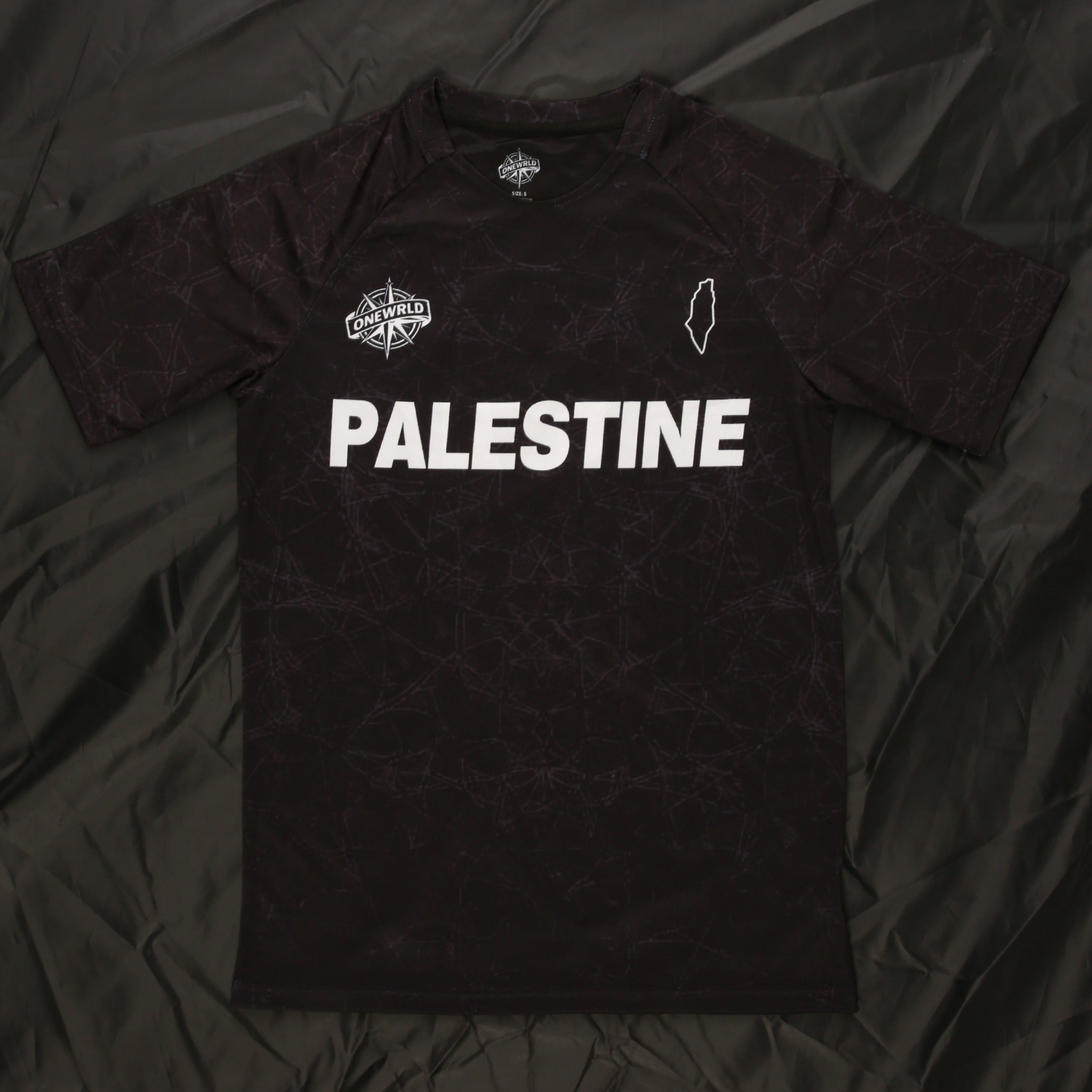 Palæstina Jersey – Blackout (Engelsk)