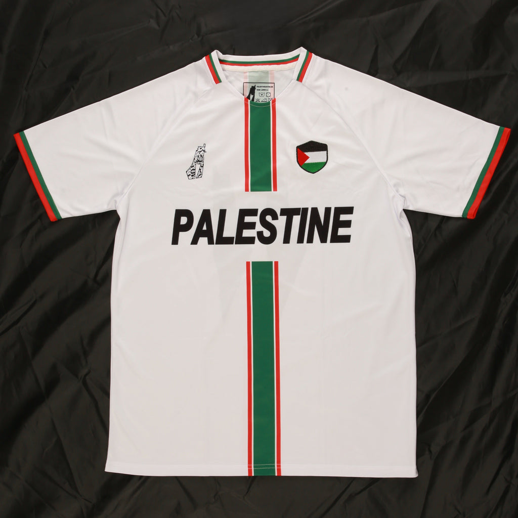 Palæstina Jersey – Hvid (Engelsk)