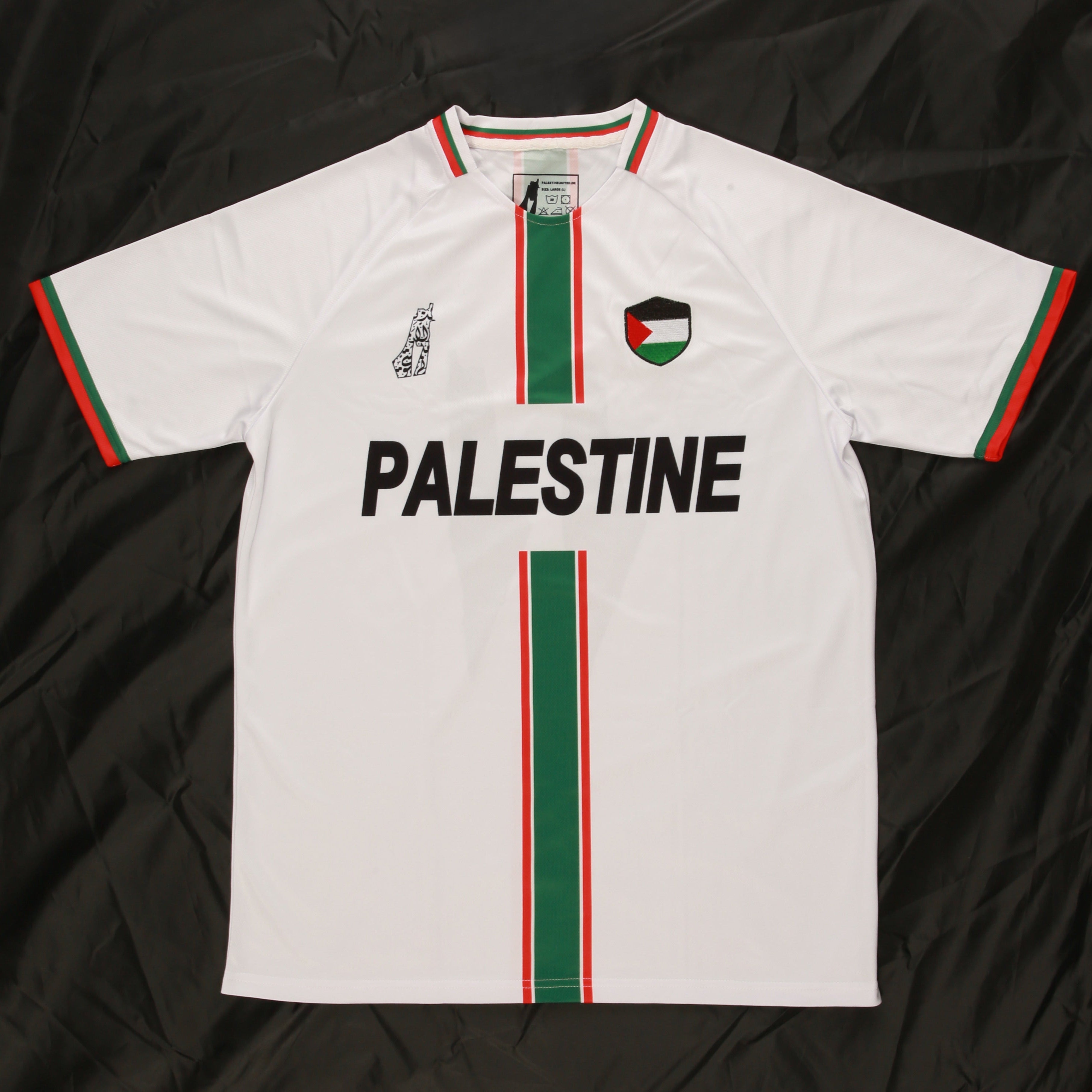 Palæstina Jersey – Hvid (Engelsk)