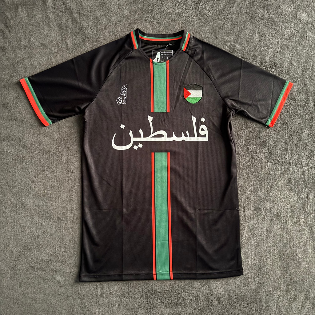 Palæstina Jersey – Sort (Arabisk)