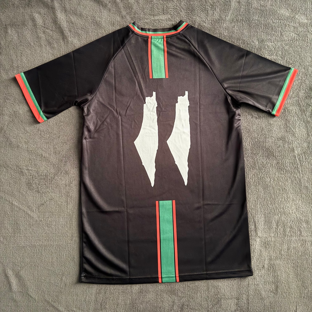 Palæstina Jersey – Sort (Arabisk)